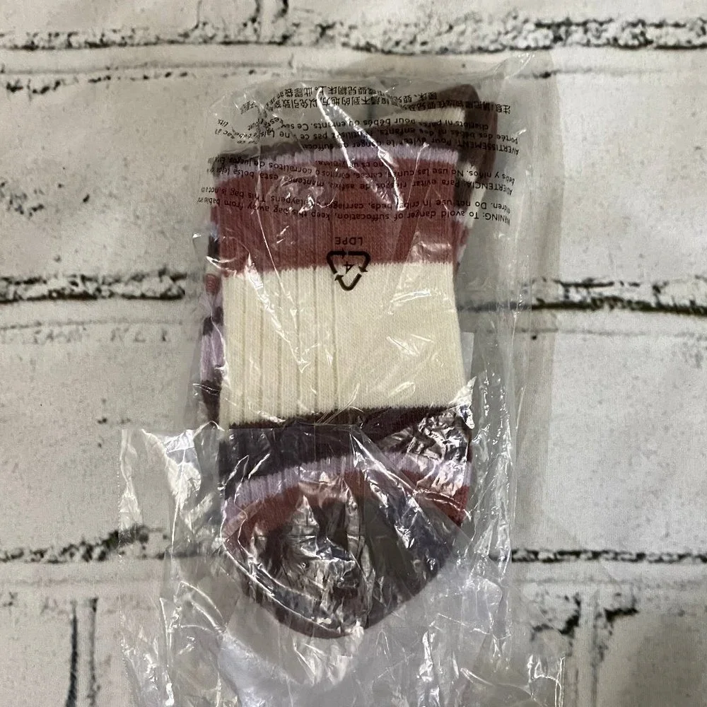 Madewell Wool blend stripe ankle socks